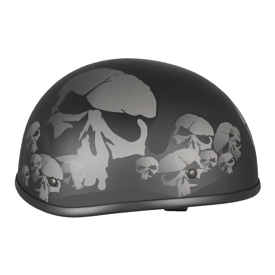 West Coast Leather Beanie Skull Motorcycle Half Helmet Motorcycle Helmets Boutique of Leathers/Open Road