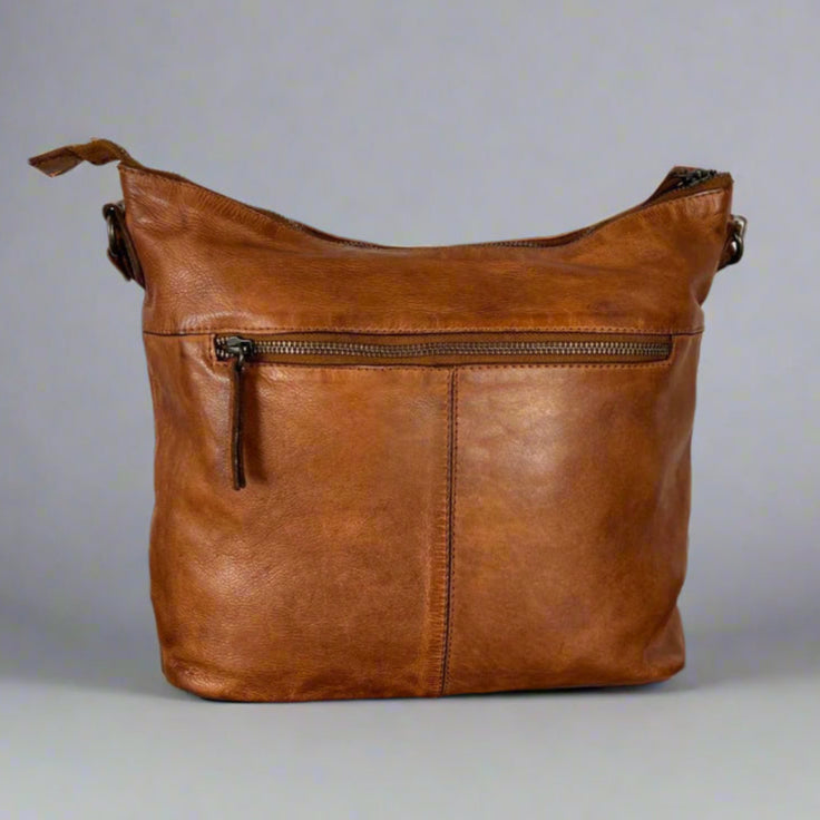 MET Front Snap Leather Handbag - Boutique of Leathers/Open Road