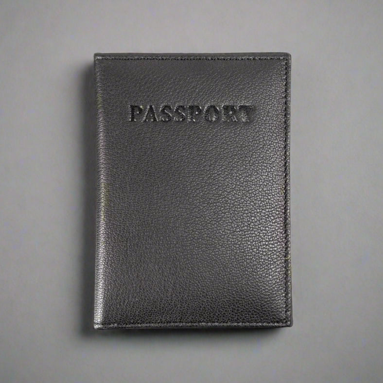 Leather Passport Cover with Card Holder - Boutique of Leathers/Open Road