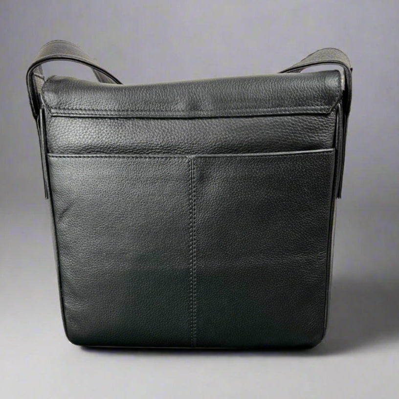 Crossbody Organizer Leather Bag - Boutique of Leathers/Open Road