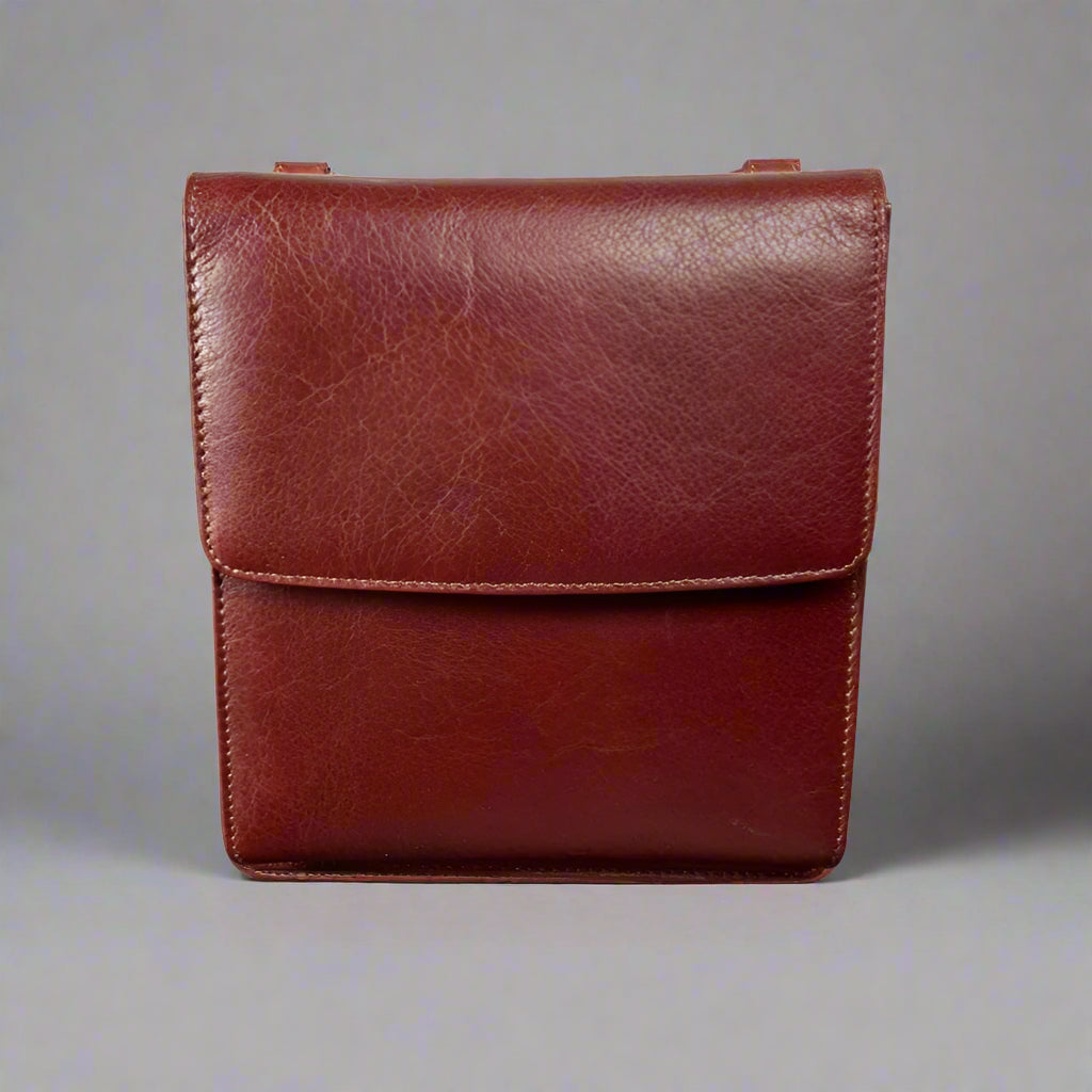 Derek Alexander Small Organizer Crossbody Bag - Boutique of Leathers/Open Road