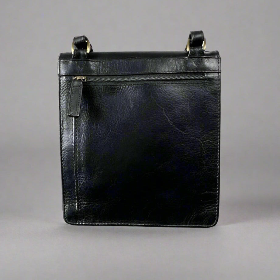 Derek Alexander Small Organizer Crossbody Bag - Boutique of Leathers/Open Road