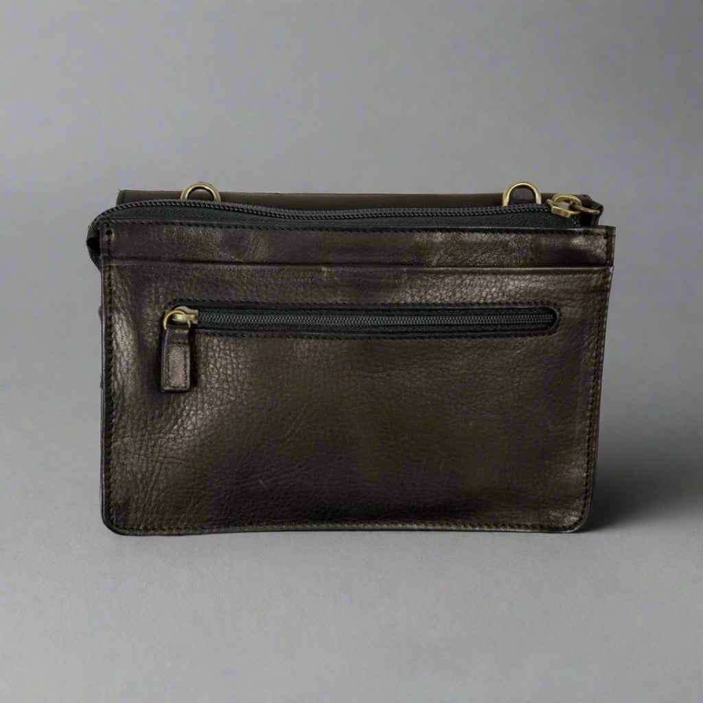 Derek Alexander Deluxe Leather Organizer Clutch Purse - Boutique of Leathers/Open Road