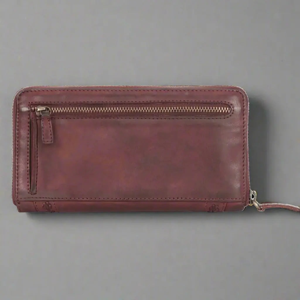 Women's Zip Around Wallet Women's Wallets Boutique of Leathers/Open Road