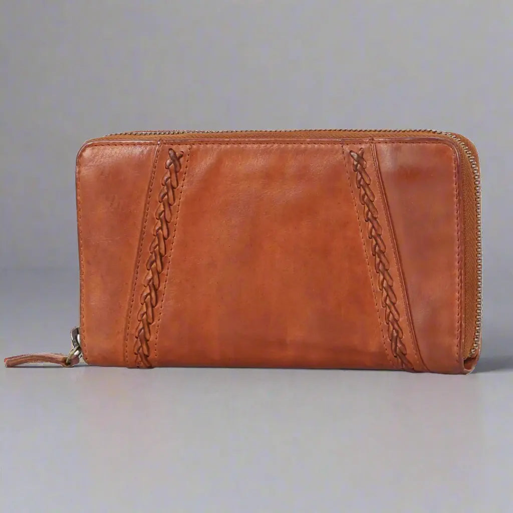 Women's Zip Around Wallet Women's Wallets Boutique of Leathers/Open Road