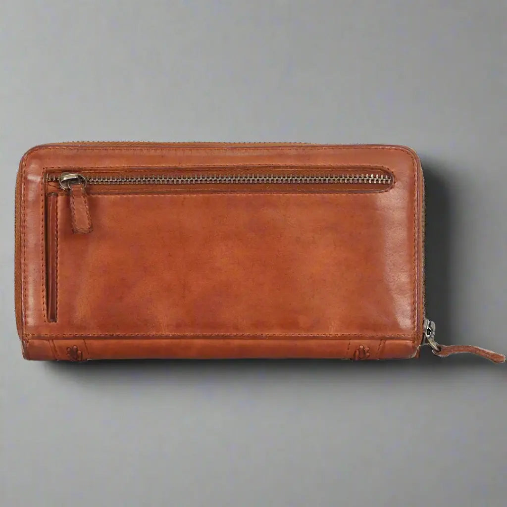 Women's Zip Around Wallet Women's Wallets Boutique of Leathers/Open Road