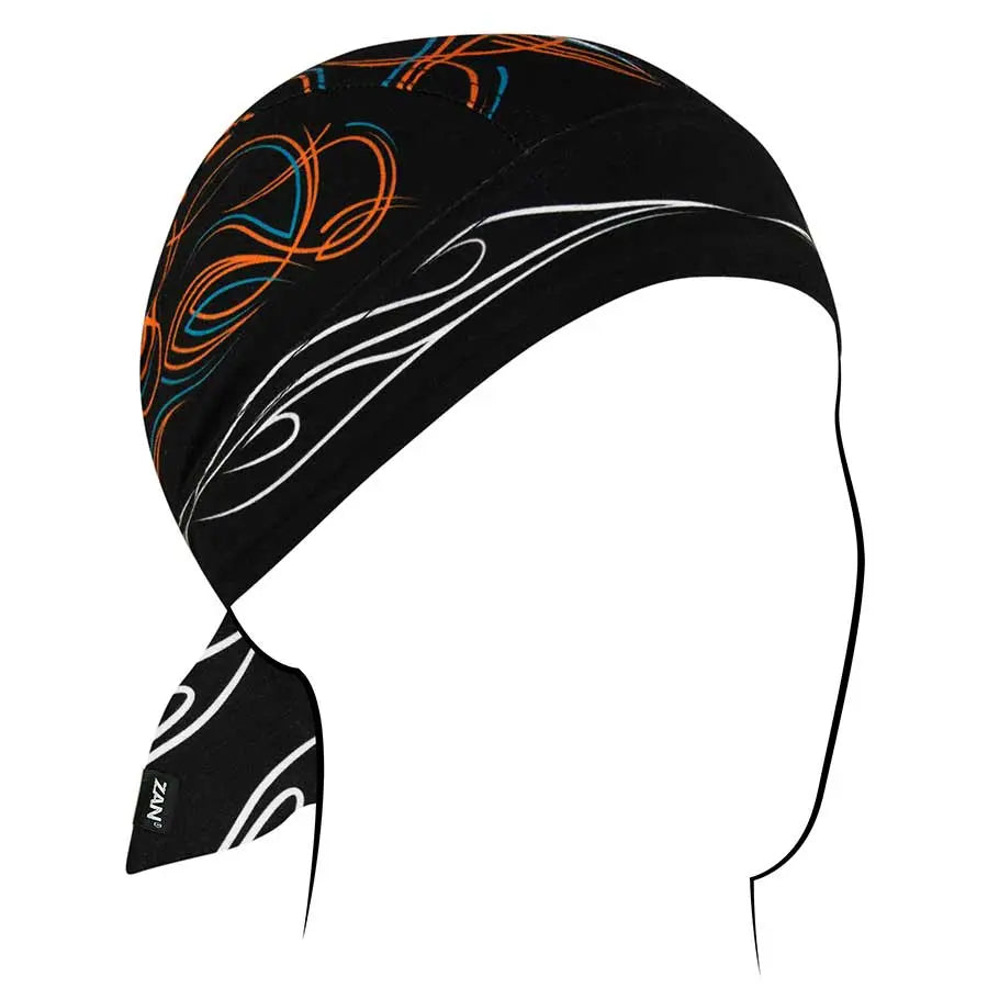 ZANheadgear Flydanna SportFlex Pinstripe Flame - Boutique of Leathers/Open Road