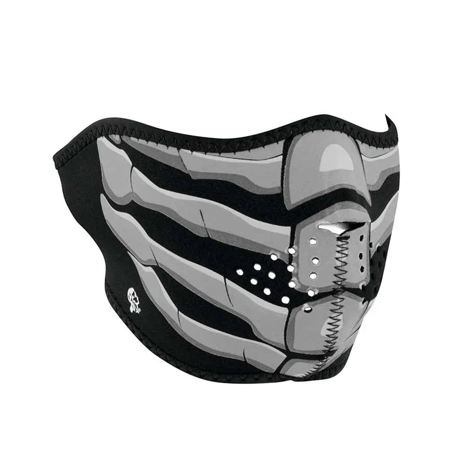 ZANheadgear Half Mask Neoprene Bone Breath Glow in the Dark - Boutique of Leathers/Open Road