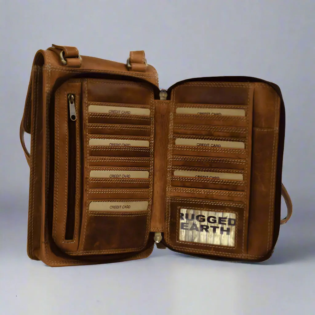 Rugged Earth Leather Organizer - Boutique of Leathers/Open Road